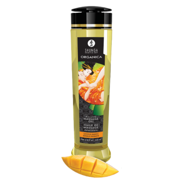 Huile de Massage Organica Mangue Enivrante 240 ml Shunga 